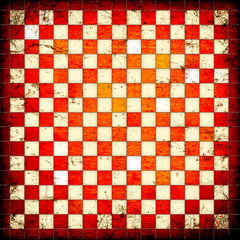 grunge red squares