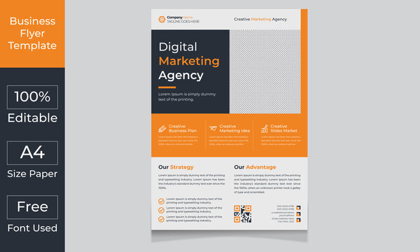 Creative Business Flyer Template Design