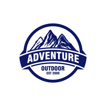 MOUNTAIN ADVENTURE OURDOOR -  LOGO DESIGN TEMPLATE