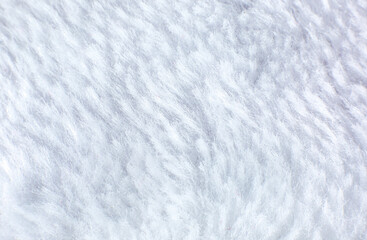 White cotton towel or carpet.fluffy texture background. Close up photo.
