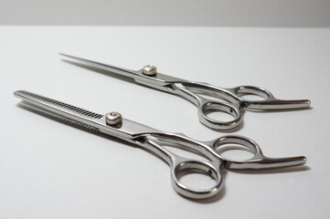 ハサミ セルフカット 散髪 ヘアサロン イメージ素材