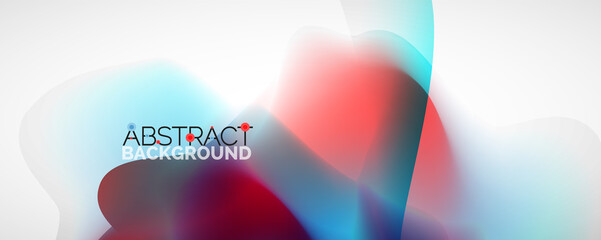 Fluid color gradient abstract background, trendy colorful wallpaper. Vector illustration for placards, brochures, posters, banners and covers