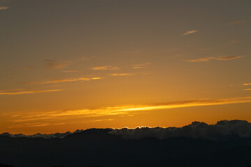 しらびそ高原の夕景　Evening view of Shirabiso Highland
