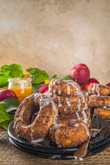Homemade apple cider donuts