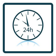 24 Hours Clock Icon