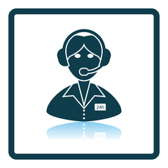 24 Hour Operator Icon