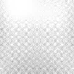 White polished blank background covered geometric ornament subtle pattern.