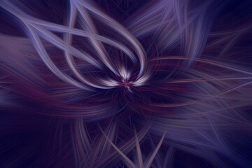 flame fractal dark background blue. futuristic.