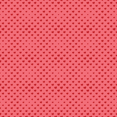 Red Pink Seamless Pattern for Valentine Background Digital Paper, Wallpaper, Scrapbooking, and Planner Covers