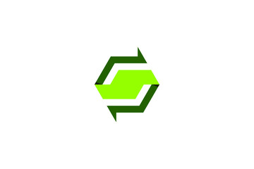 Obraz premium abstract Financial Logo Design Template