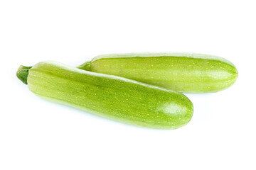 Vegetable marrow isolated on white background
