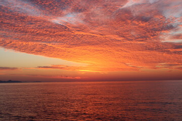 Fototapeta premium sunset on the beach