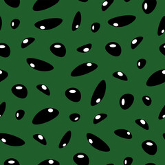 Pattern with stones and green background