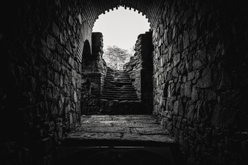 old castle in the dark © Pedro