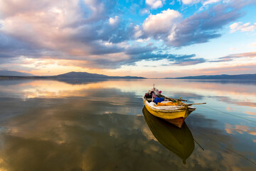 Fishing Boat on the Golmarmara Lake
