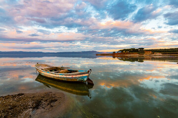 Fishing Boat on the Golmarmara Lake