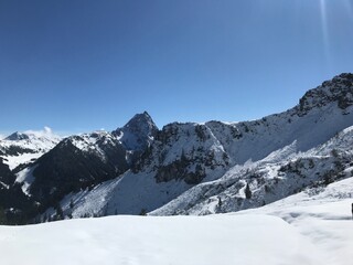 Berglandschaft im Bezirk Kitzbühel