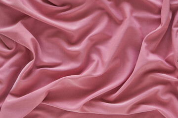Pink silk satin texture background