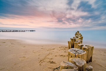 Ostseebad Kühlungsborn Langzeitbelichtung, Deutschland, Mecklenburg-Vorpommern