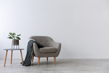 Cozy Scandinavian design for rest and relaxation at home
