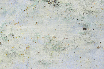 Simple grunge texture with scratches and stains. Old metal painted grunge surface with rust stains for print or design. Distress texture.