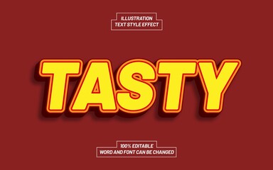 Tasty Text Style Effect