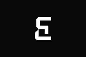 EQ logo letter design on luxury background. QE logo monogram initials letter concept. QE icon logo design. EQ elegant and Professional letter icon design on black background. Q E EQ QE