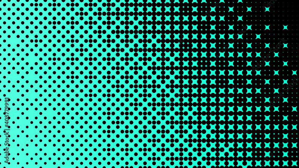 Poster halftone. comic pattern. abstract dotted background. texture of dots. gradient background. vector il