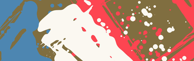 Abstract color hand drawn backgrounds for design.