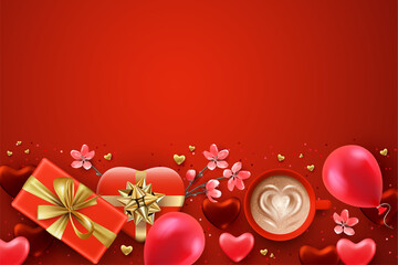 Valentine's day banner