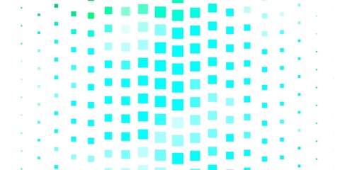 Light Blue, Green vector template in rectangles.