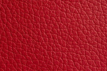 Red leather pattern scales texture macro close up shot front view seamless