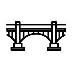 bridge outline icon