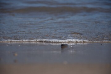 High quality image. Background to decorate the water detail of the seashore.