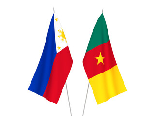 Philippines and Cameroon flags