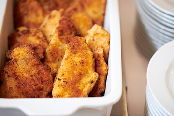 Catering Buffet mit vegetarischen Essen für ein Event