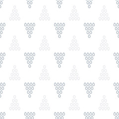 Vector tiny raindrops geometric seamless pattern background