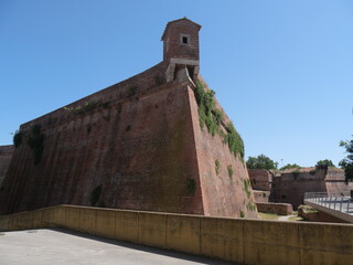 Bastion of the Fortress in Grosseto belongs to the walls and has a pentagonal shape sorrounded by...