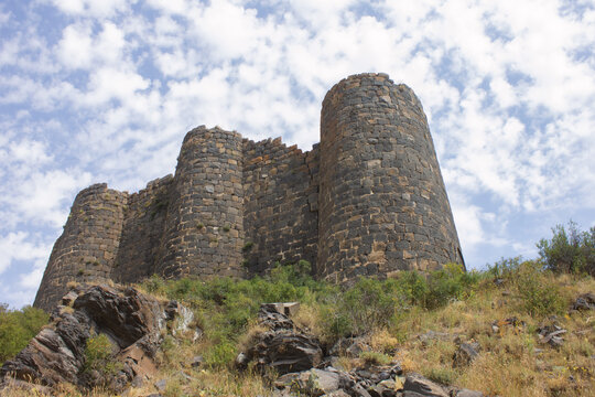 old fortress in armenia anberd