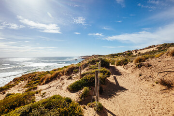 Fototapeta na wymiar St Pauls Beach near Sorrento Australia