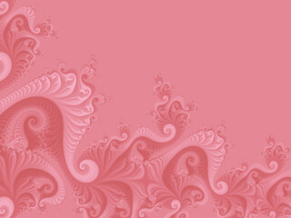Abstract pastel pink background with frack pattern