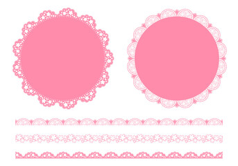 桜のレース詰め合わせ