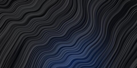 Dark BLUE vector template with wry lines.