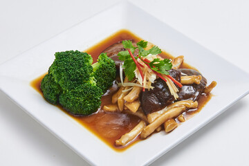 Fried Mushroom with Hot Oyster Sauce Top menu of Thailand