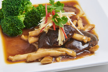 Fried Mushroom with Hot Oyster Sauce Top menu of Thailand