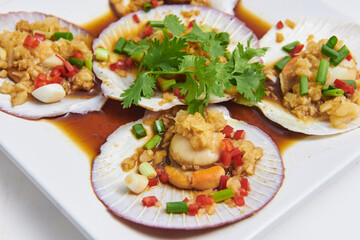 Spicy Mussels with Sauce, a delicious dish in Thailand