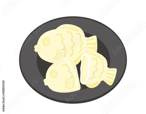 たい焼きのベクターイラスト 和菓子 Wall Mural Wallpaper Murals Nisi たい焼きのベクターイラスト 和菓子 Wall Mural Wallpaper Murals Nisi