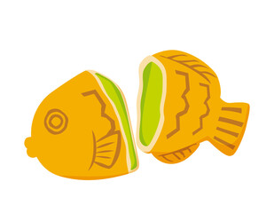 たい焼きのベクターイラスト 和菓子 Wall Mural Wallpaper Murals Nisi たい焼きのベクターイラスト 和菓子 Wall Mural Wallpaper Murals Nisi