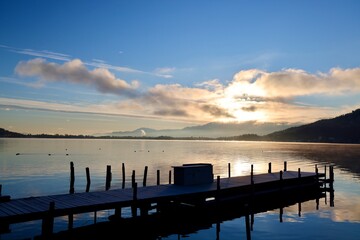 Fototapeta premium Krumpendorf am Wörtersee