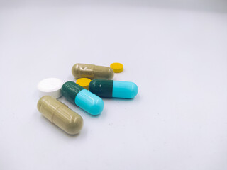 pills and capsules